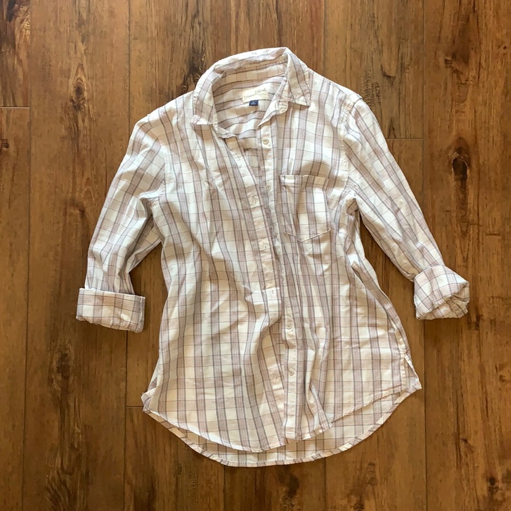 Universal Thread Plaid Button Down